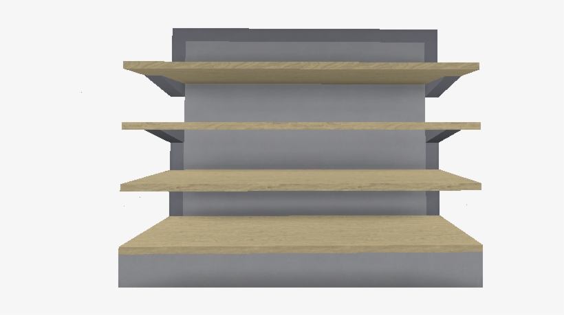 Shelves - Retail Tycoon Shelves, transparent png #2075576