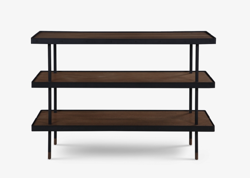 Camino Cm12038 Gabriel 2b Shelf – Smoked Oak/black, transparent png #2075668