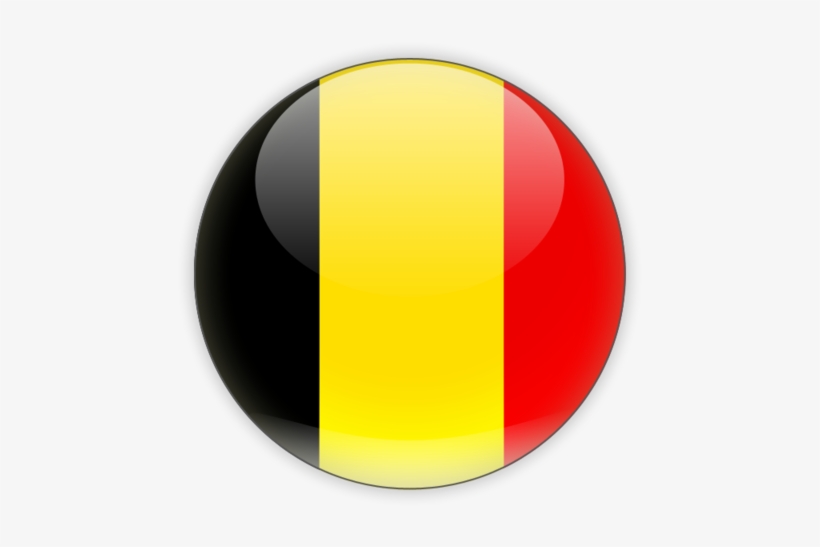 Illustration Of Flag Of Belgium - Belgium Flag Bubble Png, transparent png #2076335