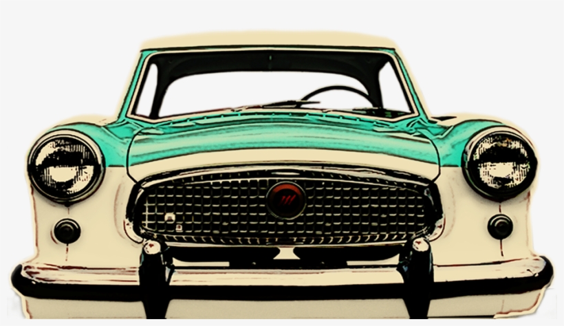 Car Vintage - Vintage Car Back Png, transparent png #2076399