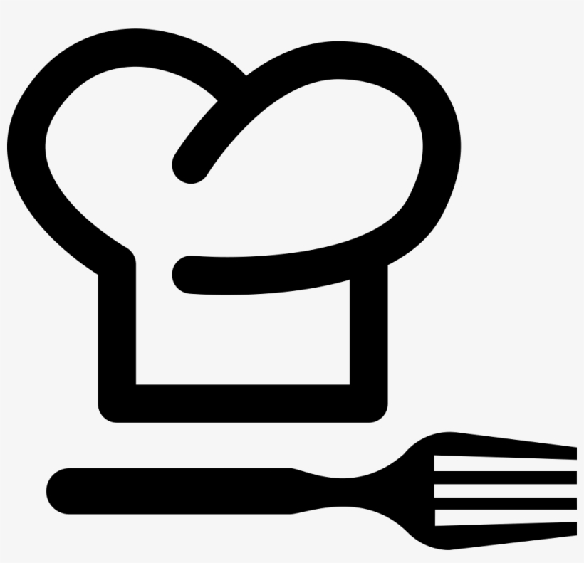 Chef Hat And Fork Comments - Sombrero De Chef Icono, transparent png #2076530