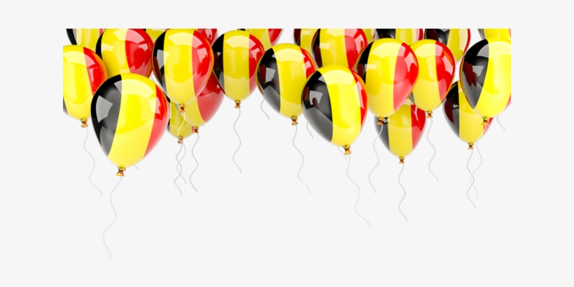 Illustration Of Flag Of Belgium - Romania Balloons, transparent png #2076565