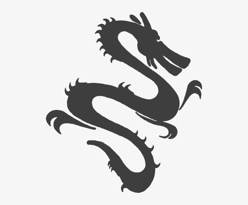 How To Set Use Grey Silhouette Dragon Icon Png, transparent png #2076716