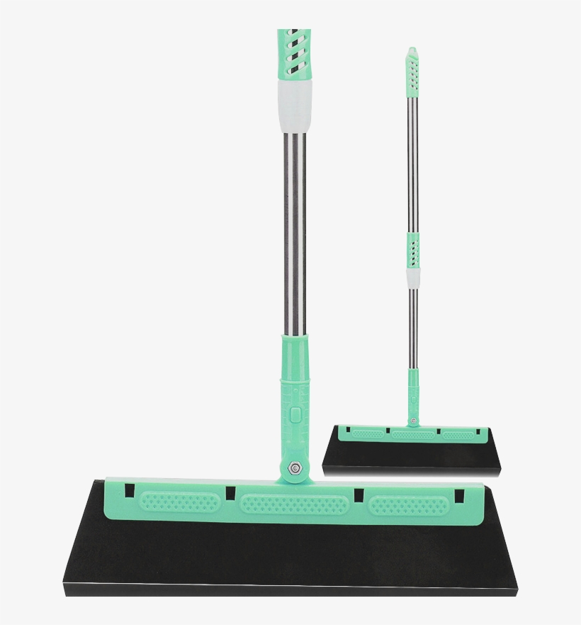 Enlarged Broom Head Extendable Rod (green)enlarged - Broom, transparent png #2077084