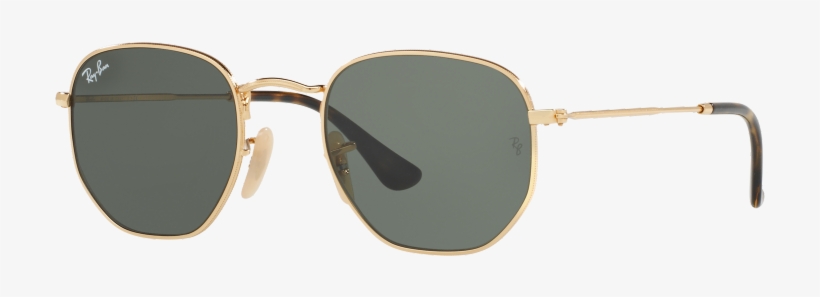 Gafas De Sol Ray-ban Hexagonal Rb 3548n - Ray Ban Rb3548n 001, transparent png #2077116