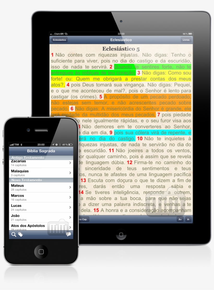 Ipad E Iphone - Aplicativo Da Bíblia Sagrada, transparent png #2077868
