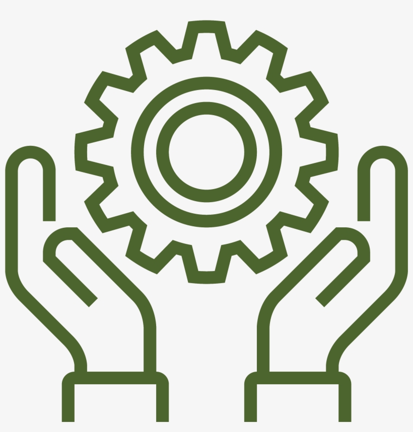 Strategy-icon - Simple Gear Drawing, transparent png #2078414