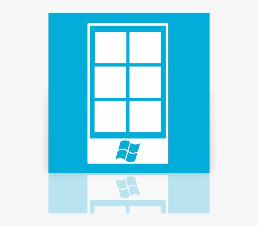 Mirror, Windows, Phone Icon - Windows Phone Clip Art, transparent png #2078686