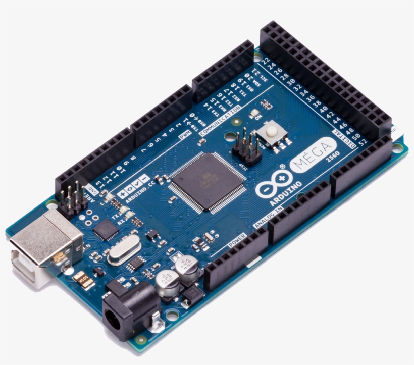 Basics Of Arduino Mega 2560 Board - Arduino With Gsm Shield, transparent png #2079609