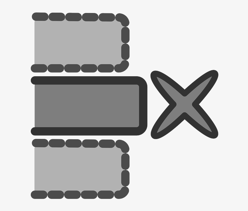 Flat, Theme, Action, Delete, Row, Icon - Remove Row Icon, transparent png #2079612