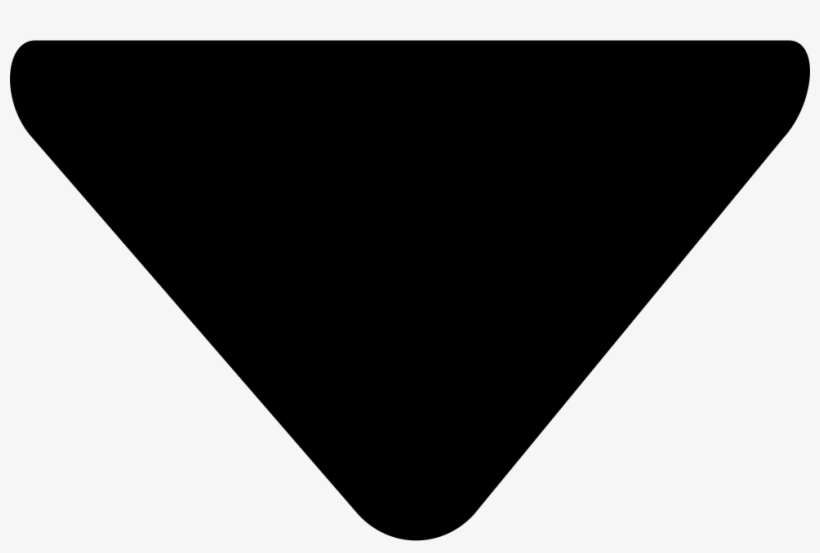 Rounded Triangle Png - Dropdown Arrow Icon Png, transparent png #2079719