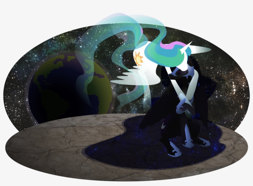 Inlucidreverie, Earth, Moon, Nightmare Moon, Princess, transparent png #2080264