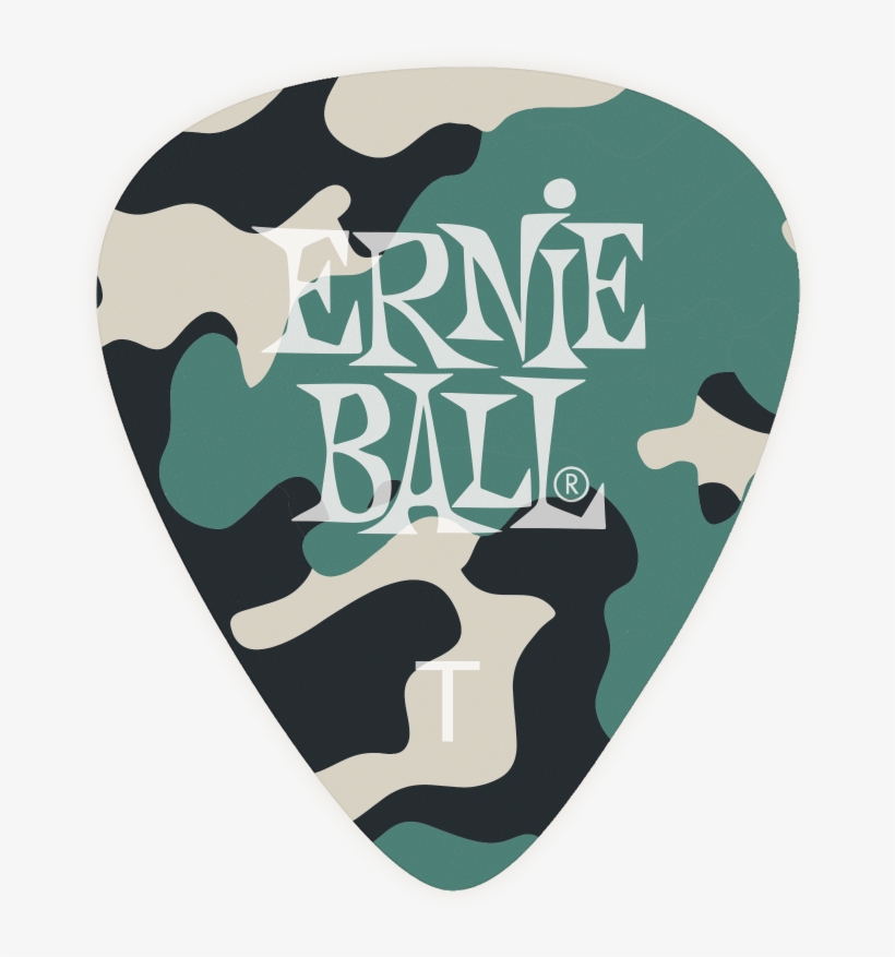 Ernie Ball Camouflage Picks - Ernie Ball Tap Tempo, transparent png #2080339