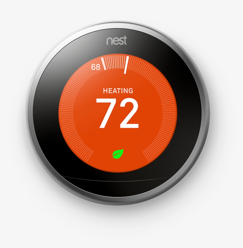 Learning Thermostat - Nest 3rd Generation Learning Thermostat, transparent png #2080878