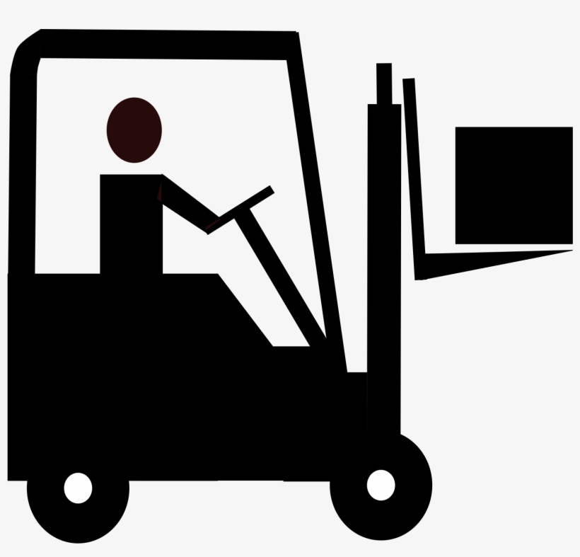 Svg Library Library Big Image Png - Fork Truck Clip Art, transparent png #2080899