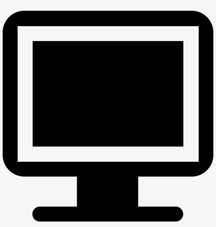 Free Computer Icon Svg Download Monitor With - Digital Computer Icon, transparent png #2081288