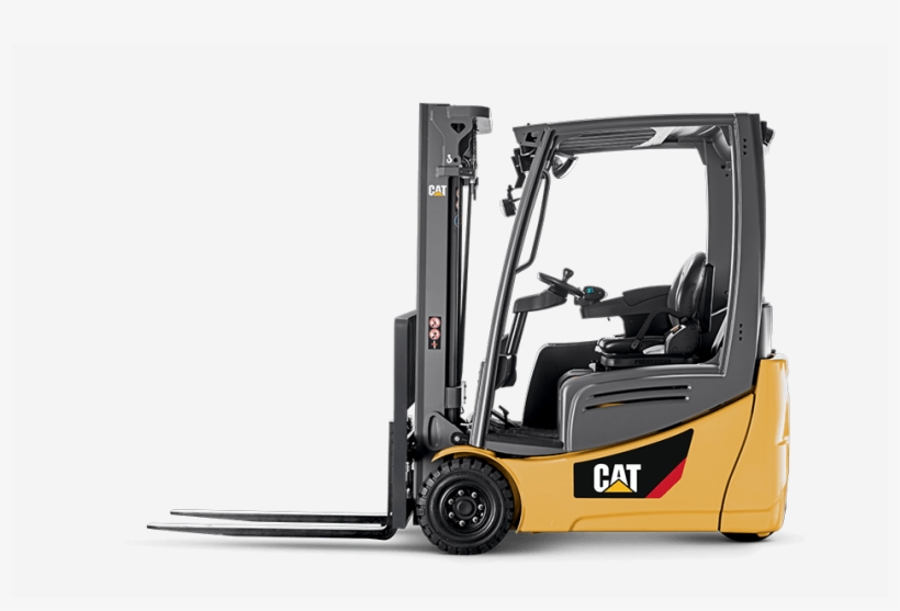 Cat 2et2500 Side View - Caterpillar Electric Forklift 4000, transparent png #2081456