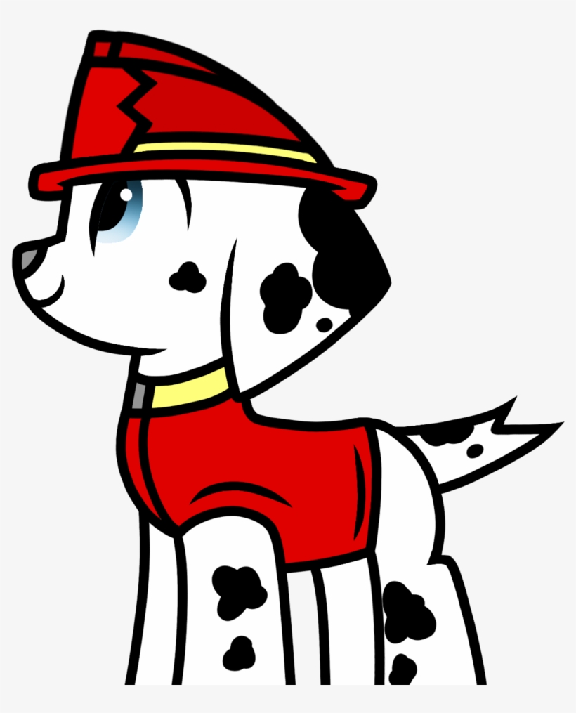 Paw Patrol Marshall By Rainboweevee-da On Deviantart - Anime, transparent png #2081653