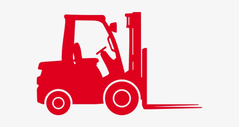 Forklift Red Clipart, transparent png #2081724