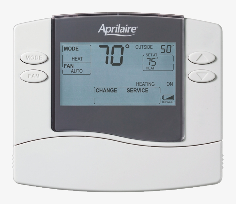 Aprilaire 8444 Non-programmable Thermostat - Aprilaire 8463 5/2 Or 5/1/1 Day Programmable Thermostat, transparent png #2081949