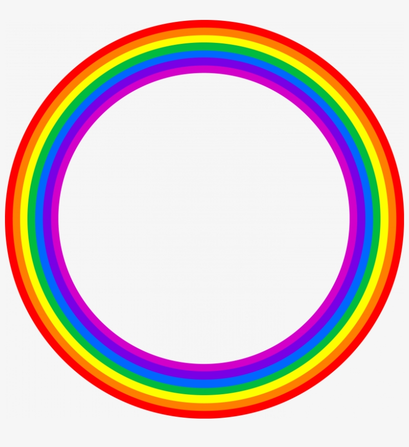 Full Circle Rainbow Free - Star Of Life, transparent png #2082215