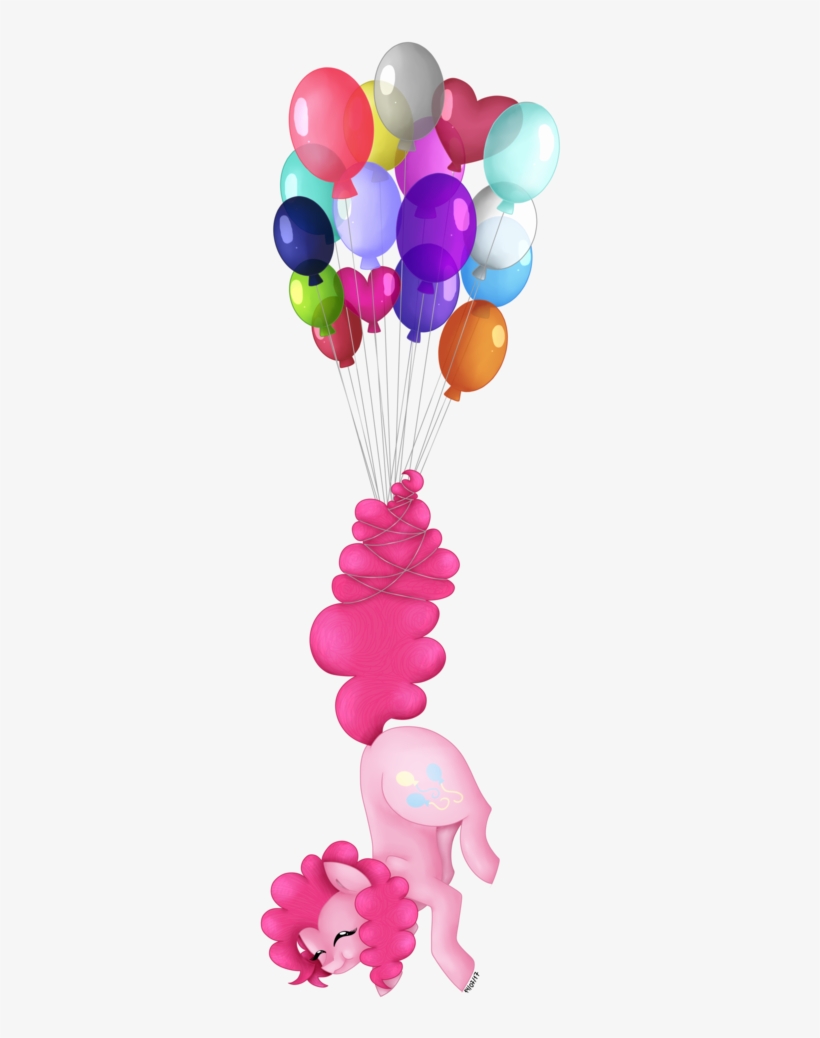 Pinkpearlmlp, Balloon, Floating, Pinkie Pie, Pony, - Ballons Transparent, transparent png #2082324