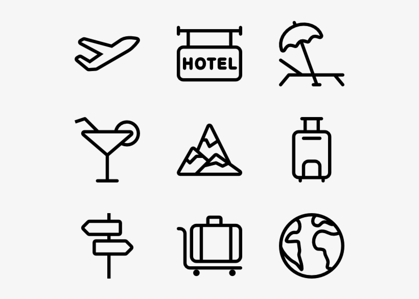 Travel Icons - Travel Icon Png Transparent, transparent png #2082401