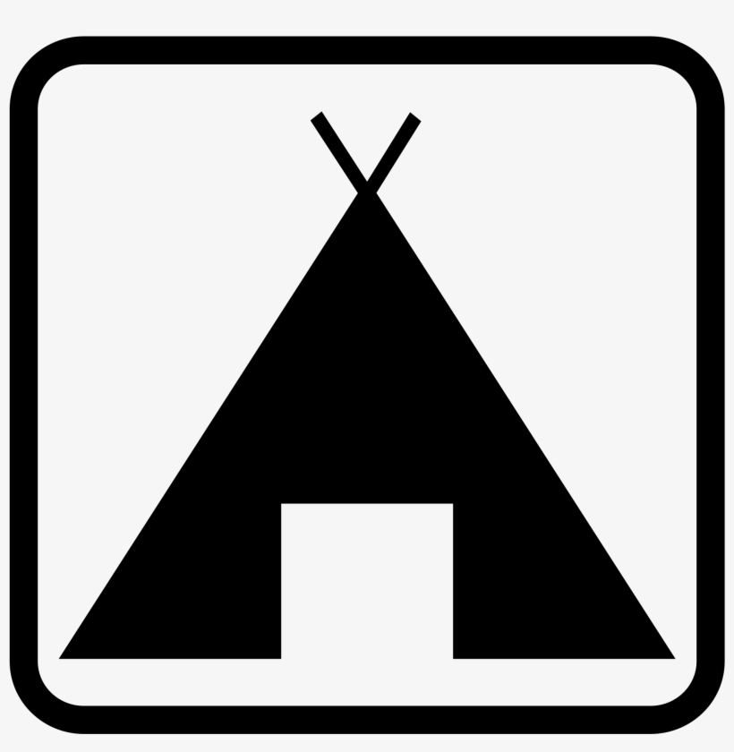This Free Icons Png Design Of Pictogramme Camping, transparent png #2082852
