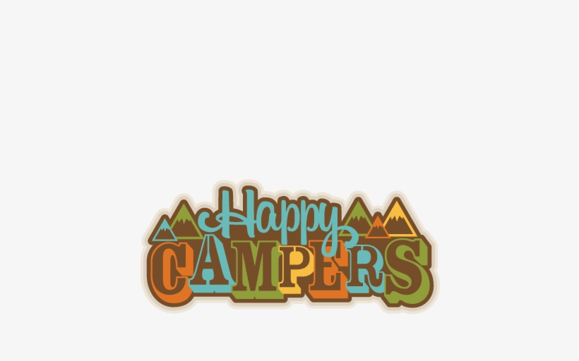 Large Happy - Free Clipart Happy Camper, transparent png #2082927