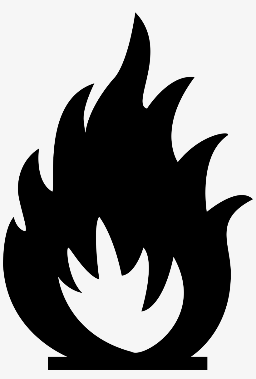 Camp Fire Clipart Api - Flame Safety Symbol, transparent png #2083043