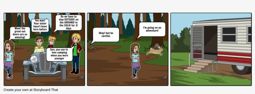 Going Camping - Cartoon, transparent png #2083341