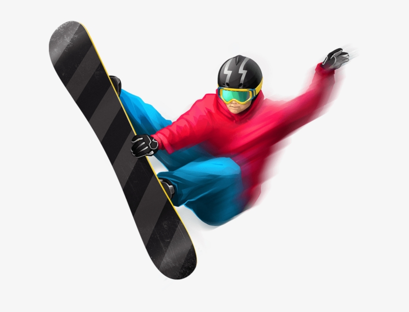 Free Png Snowboard Man Png Images Transparent - Сноубордист Png, transparent png #2083413