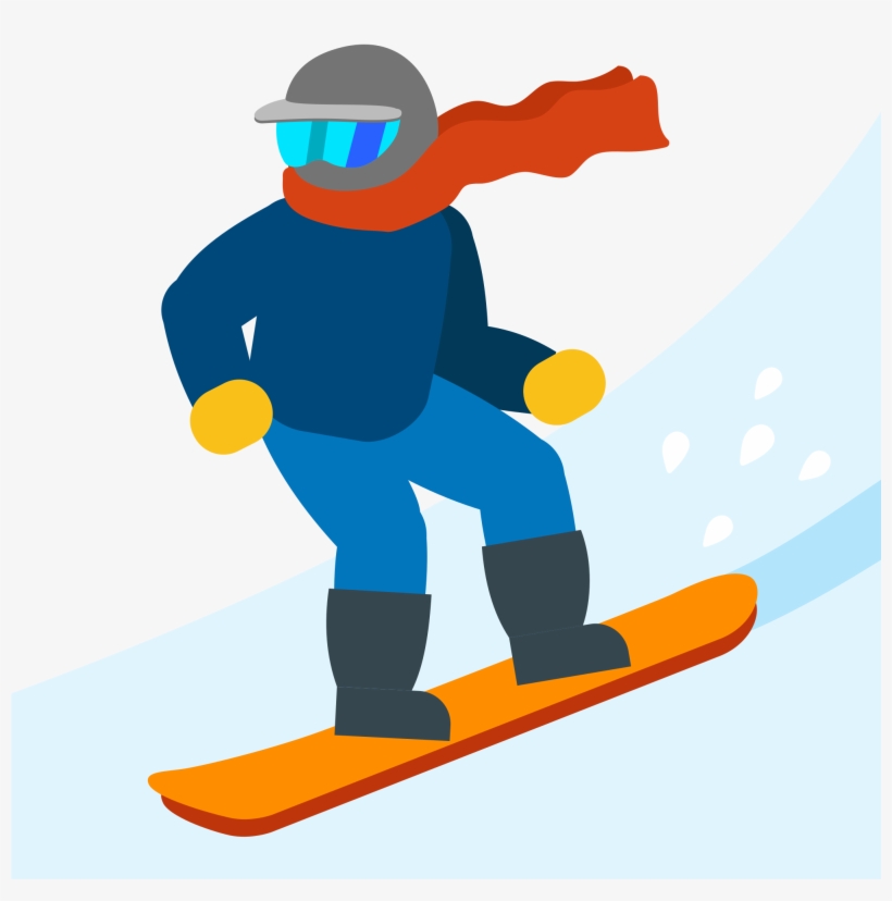 Free Library Huge Freebie Download For - Emoji Snowboard, transparent png #2083632