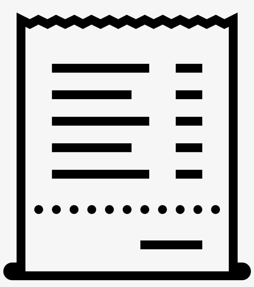 It's A Piece Of Card Stock Type Paper That Lists Out - Icon, transparent png #2083855