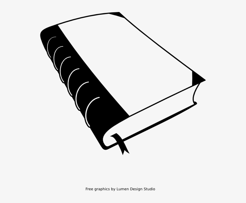 Old Book Clip Art - Book Clipart Black And White, transparent png #2084147