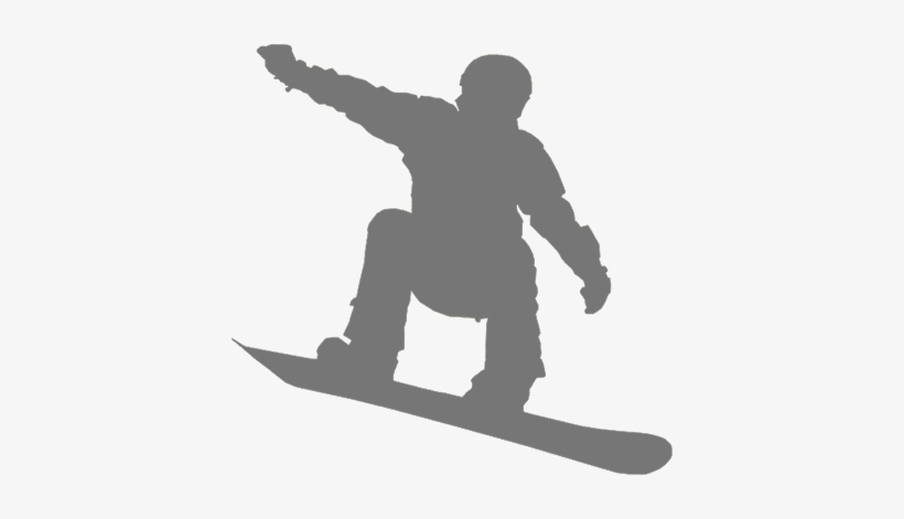 Snowboard - Snowboarder Silhouette Png, transparent png #2084207