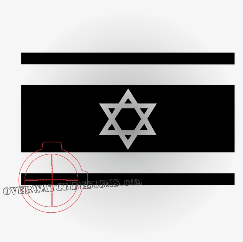 Israel Flag Decal, Show Off The Flag On Your Back Window - Flag Of Israel, transparent png #2084993