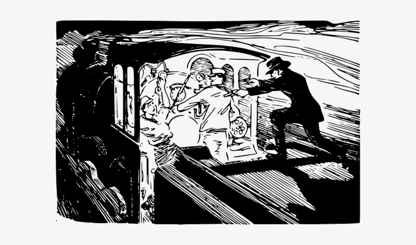 Small - Train Robbers Clipart, transparent png #2085018