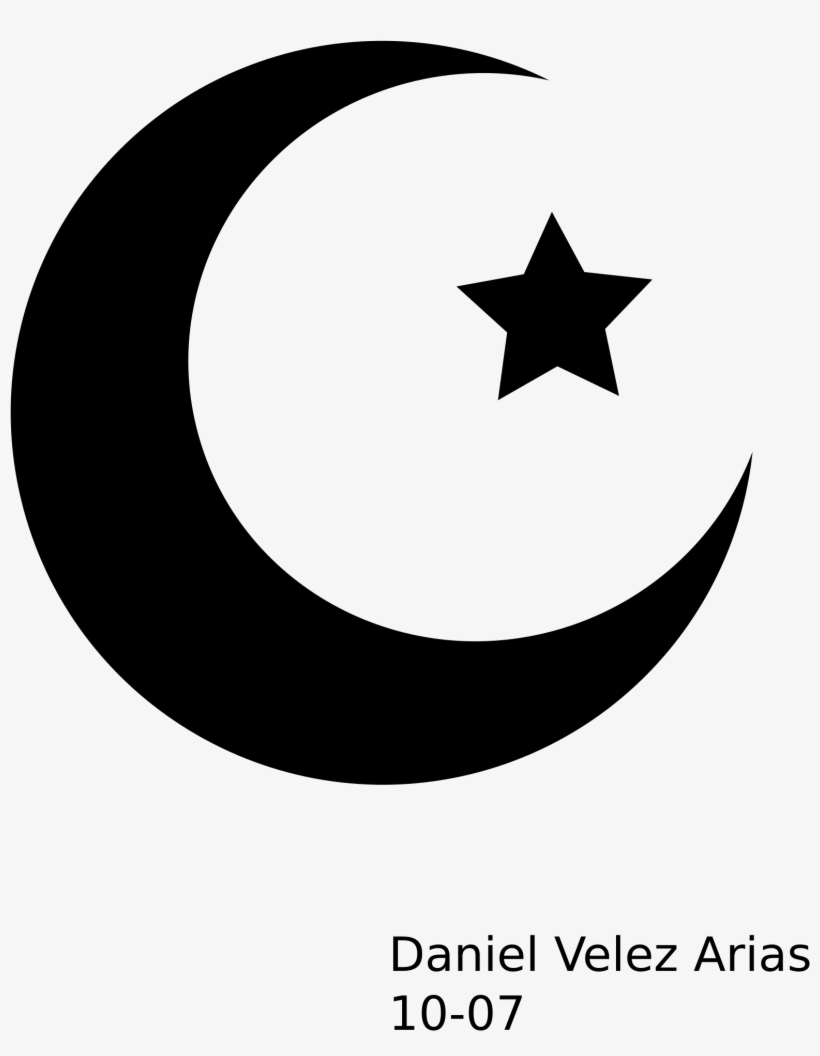 Star And Crescent Icons Png - Crescent Star, transparent png #2085681