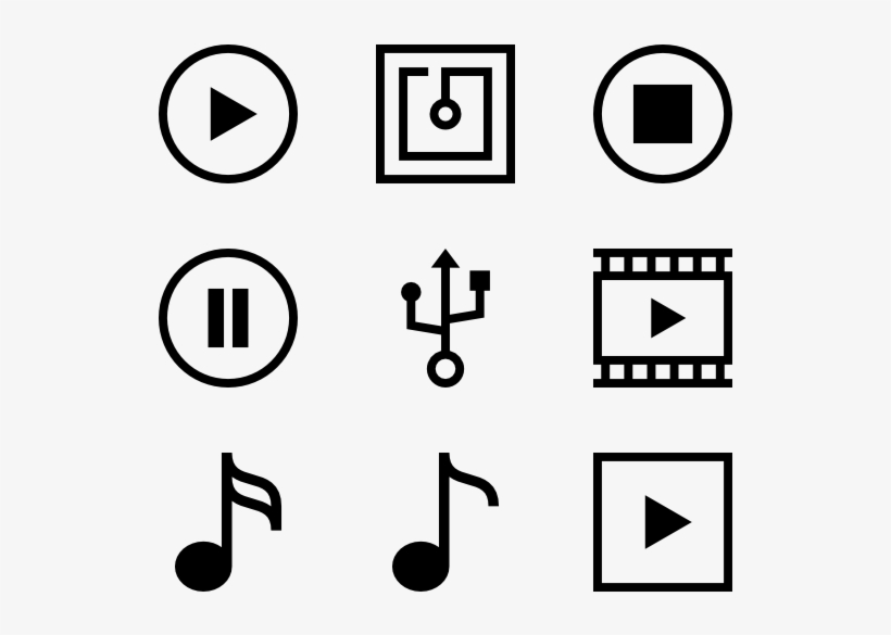 Media Collection - Iconos De Contacto Png, transparent png #2086243