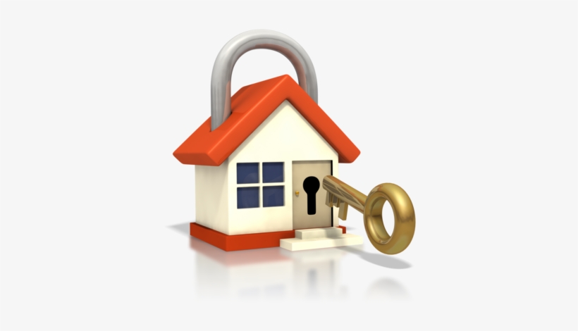 House Lock Key - Lock The Door Clipart, transparent png #2086379