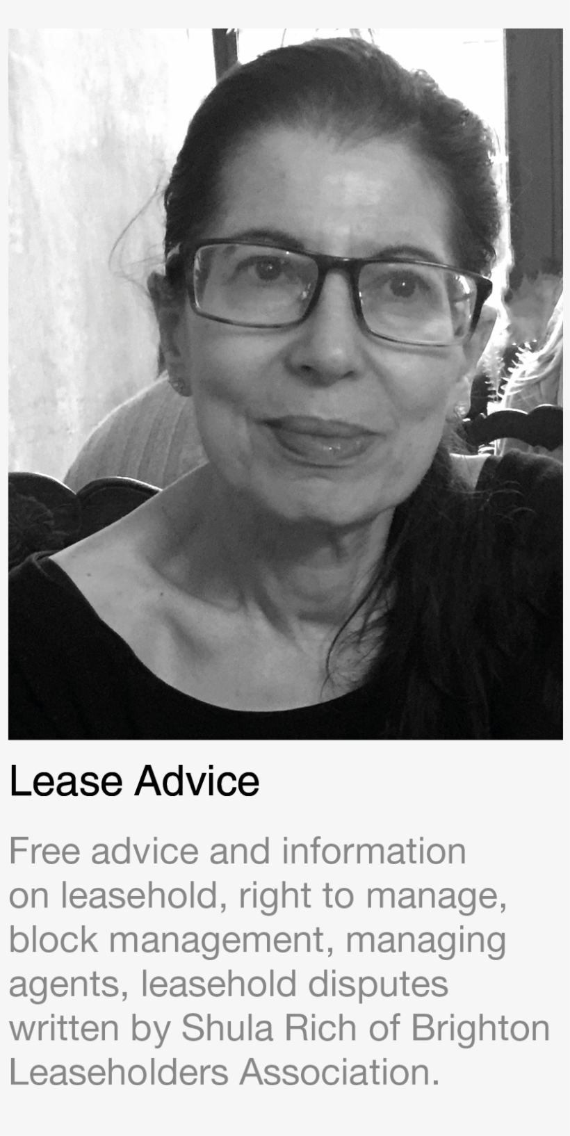 Cropped Lease Advice Website Logo V1b 1 - Monochrome, transparent png #2086547