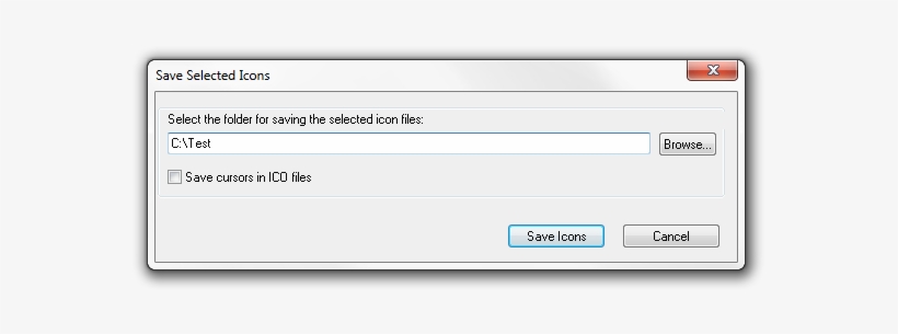 Selecting Saving Folder For Ico Library In Iconsextract - Vaio Smart Network, transparent png #2086605