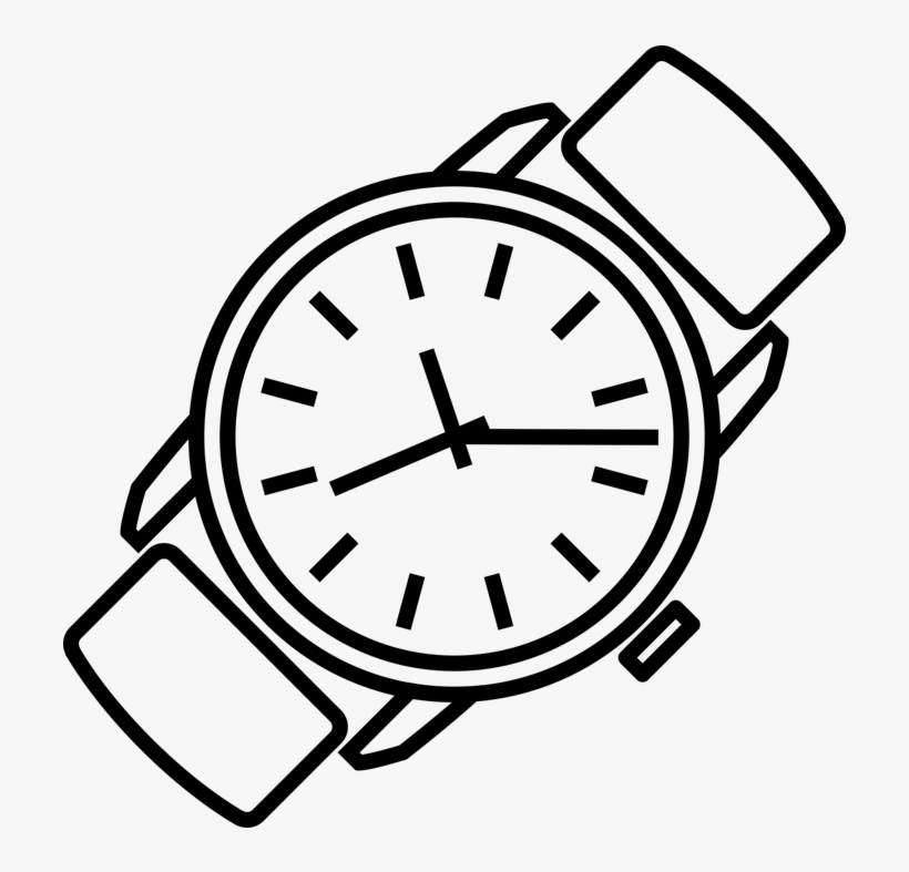 The World Watches And Service Center - Watch Drawing Clipart, transparent png #2086910