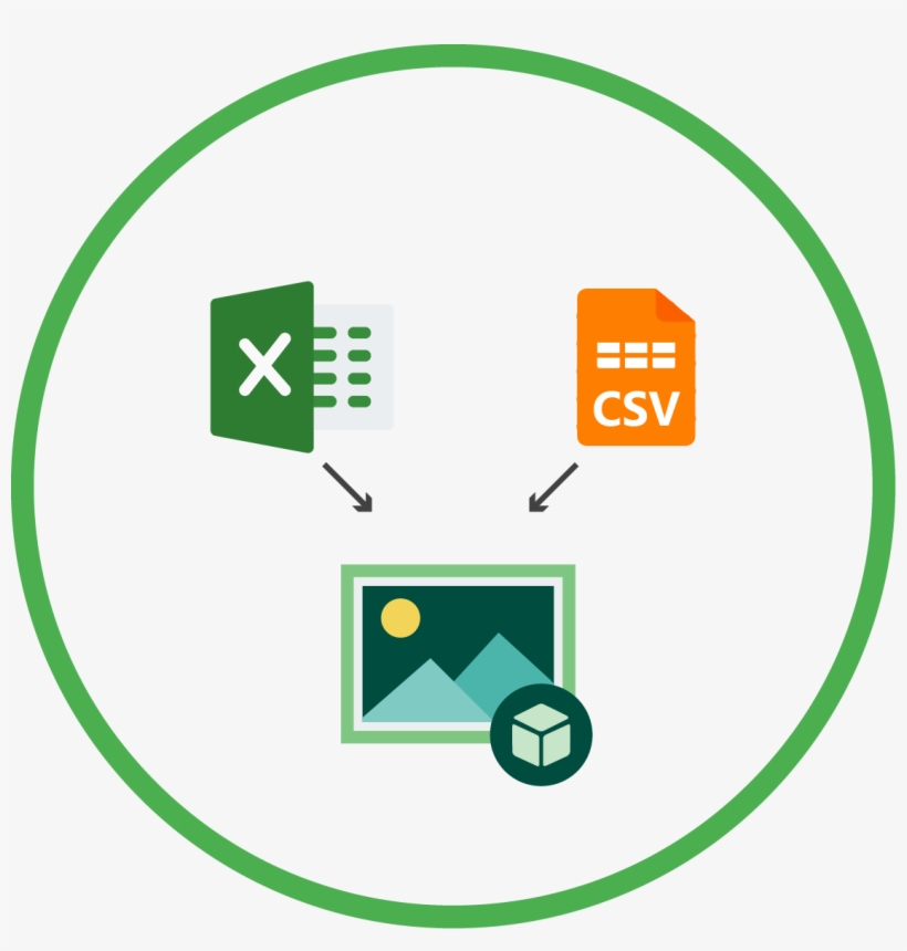 Import Product Image From Csv/excel File - Comma-separated Values, transparent png #2087068