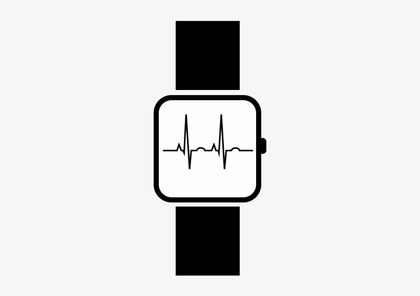 Smartwatch Ecg Icon / Pictogram - Smart Watch Icon Png, transparent png #2087078