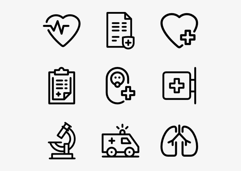 Medical Services - Web Design Line Icon, transparent png #2087582