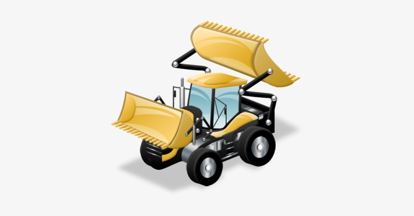 Bulldozer, Construction Icon - Construction Icon 3d Png, transparent png #2087697