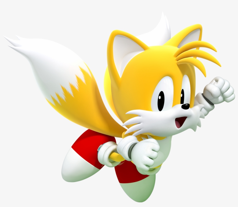 Sonic Generations Retro Tails Flying - Classic Tails The Fox, transparent png #2087992