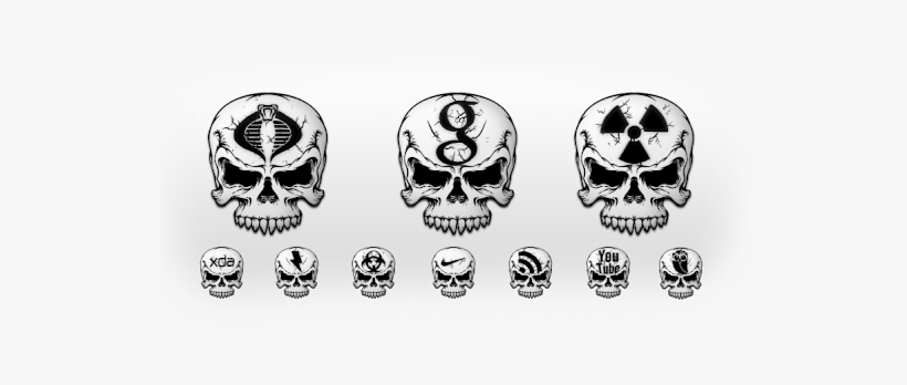 Photo - Skull Icons Packs Android, transparent png #2088031